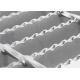 Iso Galvanised Floor Grating Platform Serrated Metal Grating 0.3MM- 8MM