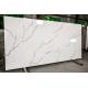 Engineered White calacatta quartz kitchen countertops SGS