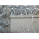 Hot Dip Galvanized BTO 10 Flat Razor Wire Stainless Steel On Protect Private Grounds