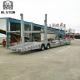 Frame Type 6 to 8 Units Car Carrier Trailer, Dual Axles Durable Car Transporter