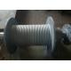 SS355 Material Grooved Winch Drum , Wire Rope Hoist Drum Design Customized