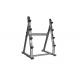 4 Pairs Weight Bench Rack Barbell Holder Three Layers Electrostatic Spraying
