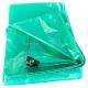 Green PE Tarpaulin Coated for Covering Outdoor Items Dust Proof and Sun Resistant