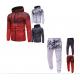 High Quality Custom polyester Fabric Sublimation Mens Slim Fit Hoodies Street Tracksuit