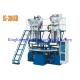 Vertical Injection Molding Machine 4 Stations For PVC / TPR Strap / Uppers
