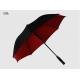 Double Layer Vented Golf Umbrella , Strong Sturdy Golf Rain Umbrella Durable 