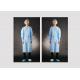 SMS Material Disposable Isolation Gown , Disposable Theatre Gowns Breathable