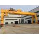 IP55 Rail Mounted Double Girder 20 Ton Gantry Crane For Iron Steel Chemical Industry