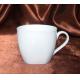 superwhite fine quality   porcelain square  feet coffee cup/240ml/tea set /cup with saucer