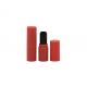 Color Matching Cylindrical Plastic Lipstick Tube , Empty Liquid Lipstick Container