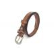 Hand Stitching Brown 23mm Women's Fashion Leather Belts
