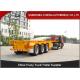 Warranty 3 Axles Chassis Container Trailer 20ft / 40ft 30T Loading Capacity