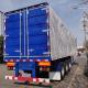 Tri Axle JOST Landing Curtain Van 45ft Fence Semi Trailer