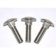 High Strength Steel Round Head Bolt For Mechanical Machine / Automobile Industry