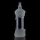 500ml 700ml 750ml Transparent Flint Glass Bottle for Champagne Gin Rum Unique Design
