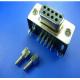 D-SUB 9pin Male Female Connector Strigh Pin With Long Screw Fixed