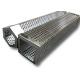 SS316 Perforated Rectangular Steel Tube For Purify Liquids And Sieve Materials