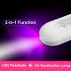 Germicidal Led Ultraviolet UVC Sterilizer Light Disinfection Lamp 1500mAh MSDS Battery
