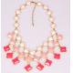 Ruili magazine hot models big star checkered collar necklace wholesale gradient type