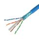 4 Pairs CCA Cat6a Lan Cable Utp Ftp Cat5e Network Cable HDPE Insulation