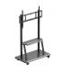 Mobile Stand for Interactive boards Touch Screen Panel Adjustable height suit for size 52~86