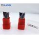 Precision CNC End Mills For Stainless Steels 4 Flute Helix Angle 45/55 Michael Machine