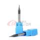 0.039 1mm 2 Flute End Mill Steel Iron AlTiN Coating 35 Helix Angle HRC50