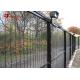 Powder Coated Wire Mesh Fence Panels Security Welded 358 Prison Mesh Fencing