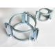 EN877 Standard Industrial Clamps Cast Iron Pipe Combi Grip Collar , Pipe Connector