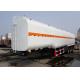 4 axle 60 tons crude oil cooking oil tanker trailers for sale