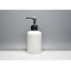BG-106X(4), 100ml opal white glass bottle with lotion pump dispenser, manufacturer of glass packaging for personal care