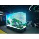 Outdoor Advertising Led Screen P4 P5.7mm Aluminum Waterproof IP65 960*960mm L-Shaped Curved Corner Right Angle Solution
