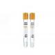CE ISO Vacutainer with Coagulant and Separation Gel 3ml-5ml PET Glass