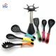 ISO9001/BSCI Certified TPR Handle Silicone Kitchen Utensils Cooking Accessories Tool Set