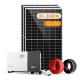 Grid Tie Home Battery System 80KW 200KW Solar System For Commercial Use TUV