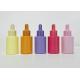 BPA Free 1oz 30ml Cosmetic Dropper Bottle Cream Round Multiple Colors