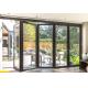 EBUNGE Exterior Double Glazed Glass Doors Folding Partition Door For Residential Or Commercial