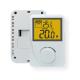 ABS Material Wired Digital White Thermostat For Heating And Cooling  CE RoHS
