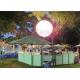 Inflatable LED Moon Balloon Light Decoration Color Party Outdoor Muse Series 400W 160cm