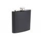 Matte Black Paint Kitchen Household Items 6oz Small Drinking Flask