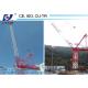 380V/50Hz 40m Tower Crane Luffing Jib for Your Site 30m Freestanding Height Construction Crane Machine