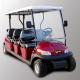 Park 6 Seater Golf Cart Electric Sightseeing Car With 3.7kw KDS Motor