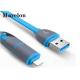 Micro Sync Charge Cable 8 Pin 2 In 1 Abrasion Resistant For IPhone 5 6 6s 7 7plus