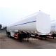 3 axle 50 ton stainless steel milk liquid tanker trailer for sale