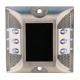 Aluminum PC UV Solar LED Road Studs 600MAH 5mm 8000mcd