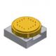 5555LIF-2 Azimuth Carrier Test Socket Plug In Azimuth Socket Electrical Contactor