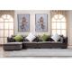 Modern Living Room Arabic Style 6 Seater Sofa Set Designs AW-836