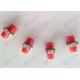 Adapter Type Fiber Optic Cable Attenuation 3dB / 8dB Red Color Stable Performance