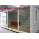 Combined Custom Container House , Lightweight Single Container House With Bedroom