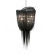 Black chain hung chandelier lighting for indoor home lighting (WH-CC-16)